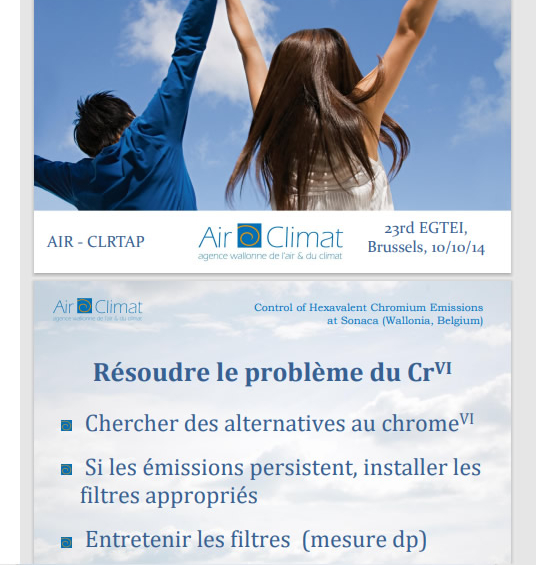 CONTROL OF HEXAVALENT CHROMIUM EMISSIONS